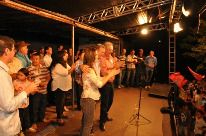 Lançamento da candidatura de Lídio Ledesma a prefeito em Iguatemi