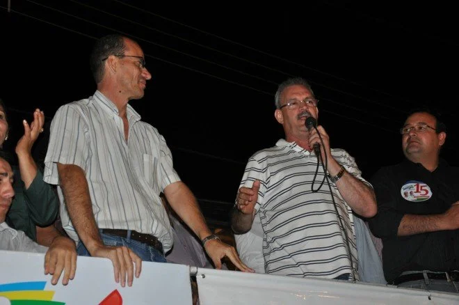 Geraldo participa de campanha de Sérgio Barbosa em Amambaí