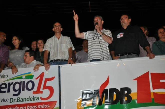 Geraldo participa de campanha de Sérgio Barbosa em Amambaí