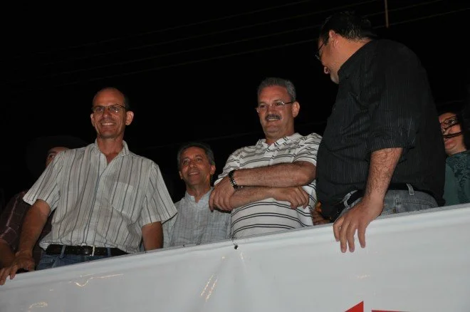 Geraldo participa de campanha de Sérgio Barbosa em Amambaí