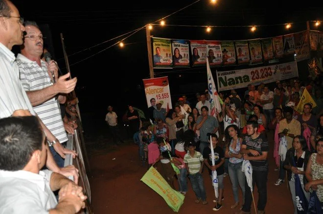 Geraldo participa de campanha de Sérgio Barbosa em Amambaí