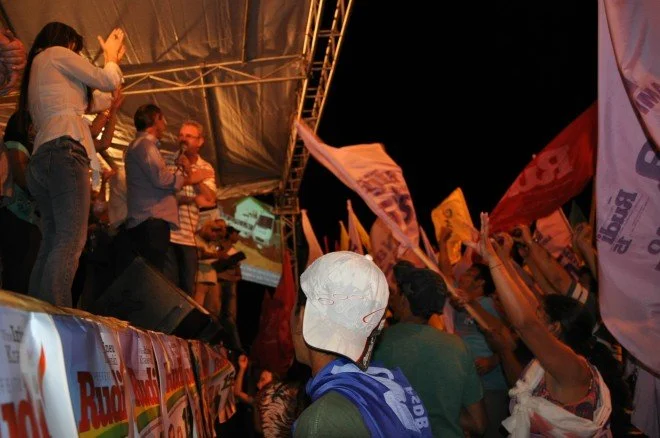 Veja o lançamento da candidatura do prefeito Rudi em Coronel Sapucaia