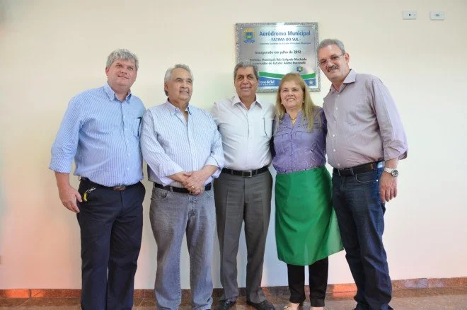 Geraldo prestigia inaugurações em Fátima do Sul