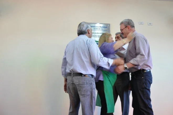 Geraldo prestigia inaugurações em Fátima do Sul