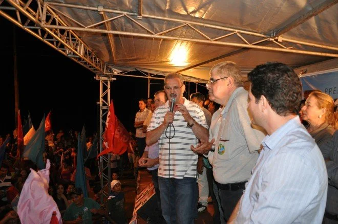 Veja o lançamento da candidatura do prefeito Rudi em Coronel Sapucaia