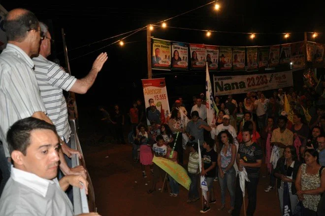 Geraldo participa de campanha de Sérgio Barbosa em Amambaí