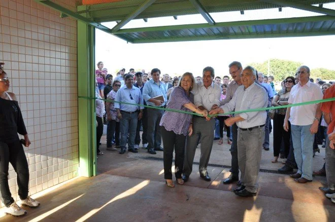 Geraldo prestigia inaugurações em Fátima do Sul