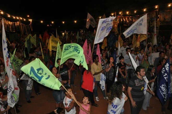 Geraldo participa de campanha de Sérgio Barbosa em Amambaí