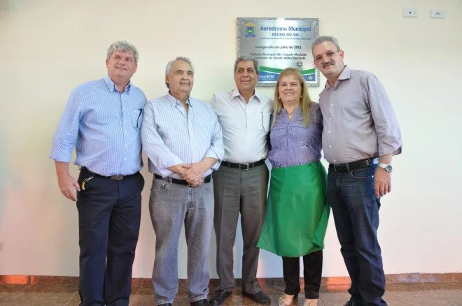 Geraldo prestigia inaugurações em Fátima do Sul