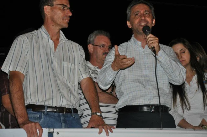 Geraldo participa de campanha de Sérgio Barbosa em Amambaí