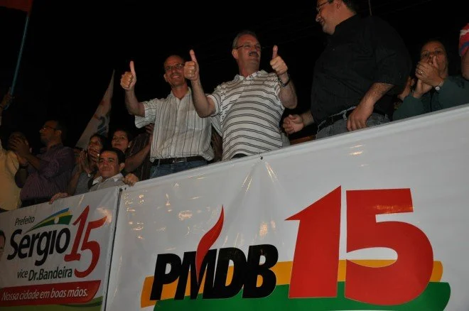 Geraldo participa de campanha de Sérgio Barbosa em Amambaí