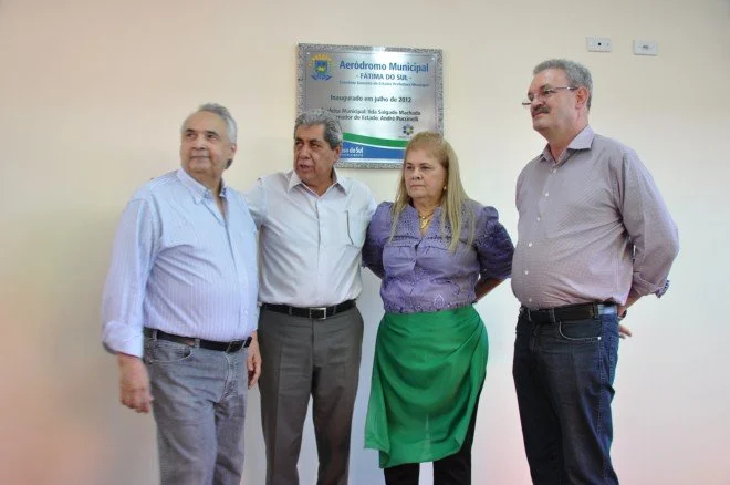 Geraldo prestigia inaugurações em Fátima do Sul