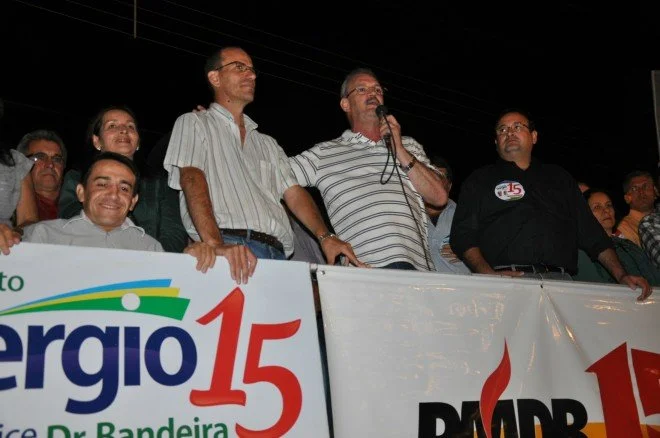 Geraldo participa de campanha de Sérgio Barbosa em Amambaí