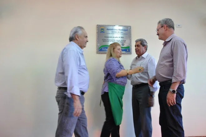 Geraldo prestigia inaugurações em Fátima do Sul