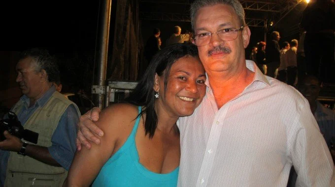 Geraldo participa do comício do candidato Foroni em Rio Brilhante