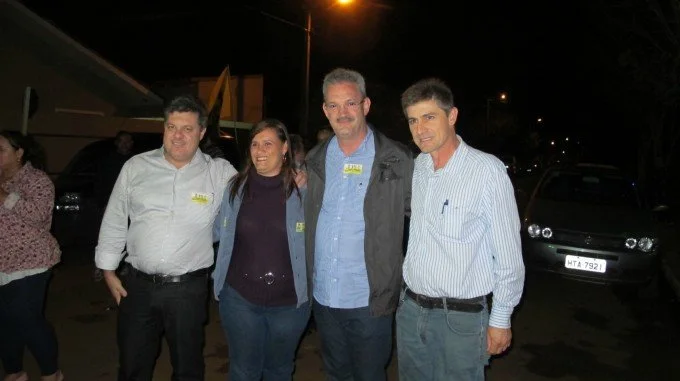 Geraldo participa de comício em Chapadão do Sul