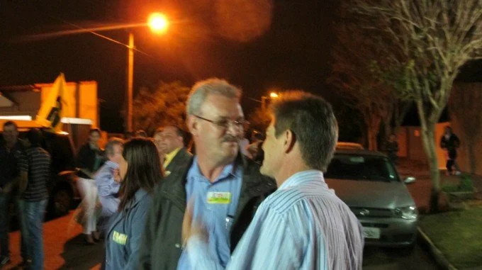 Geraldo participa de comício em Chapadão do Sul