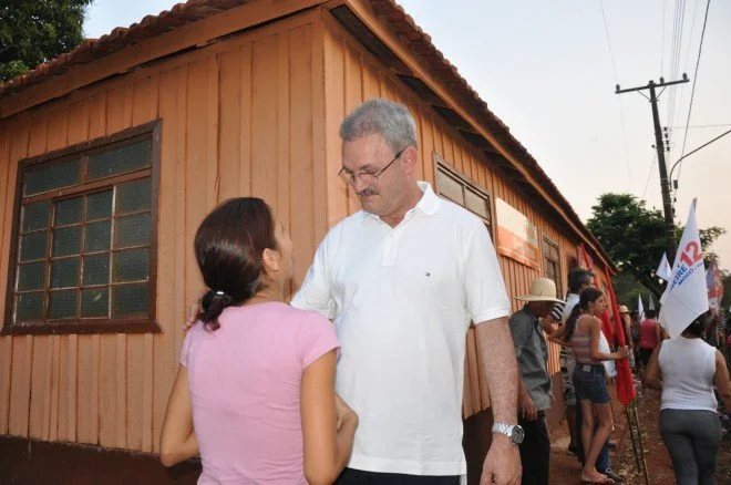 Geraldo participa de caminhada e comício em Douradina