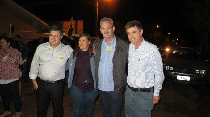 Geraldo participa de comício em Chapadão do Sul