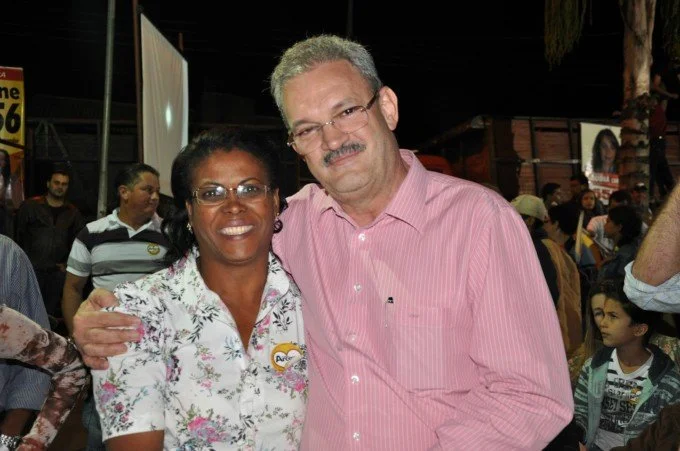 Geraldo participa de reunião em Glória de Dourados