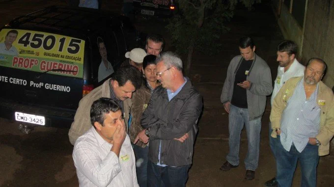 Geraldo participa de comício em Chapadão do Sul