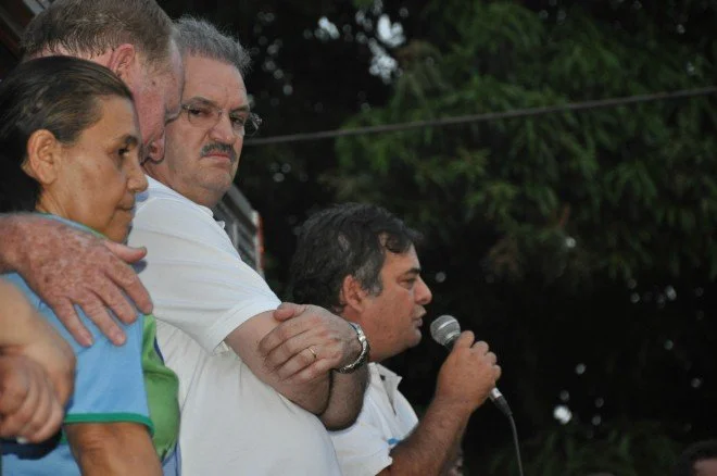 Geraldo participa de caminhada e comício em Douradina