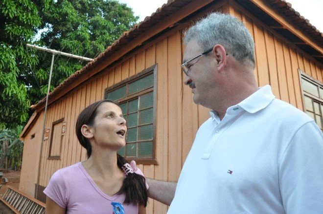 Geraldo participa de caminhada e comício em Douradina
