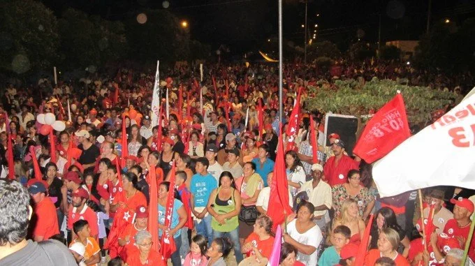 Geraldo participa de comício em Nova Alvorada do Sul