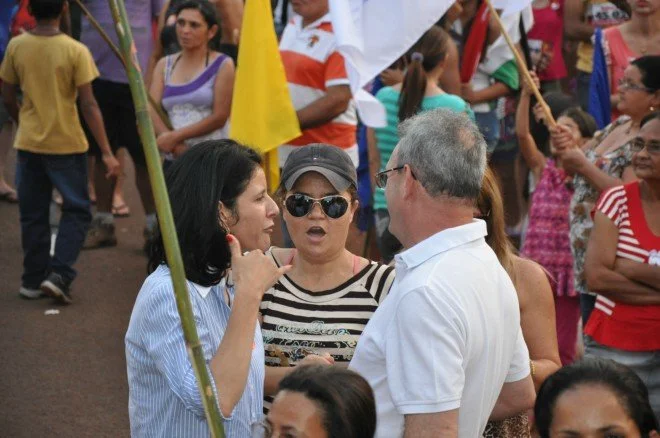 Geraldo participa de caminhada e comício em Douradina