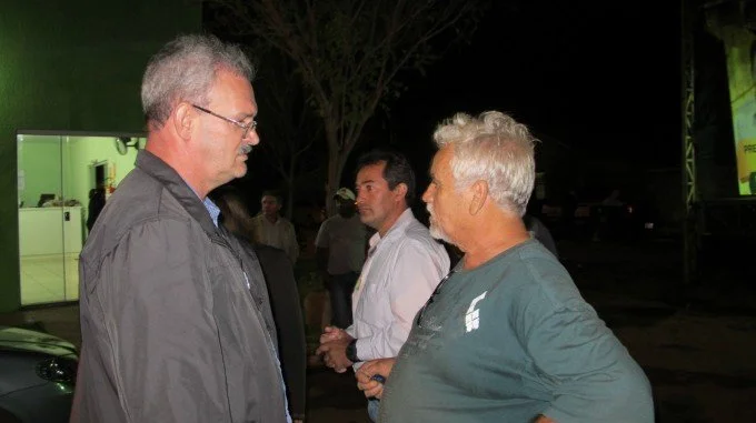 Geraldo participa de comício em Chapadão do Sul
