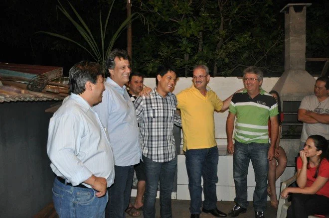 Reunião política em Glória de Dourados
