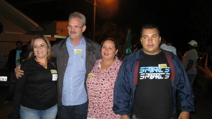 Geraldo participa de comício em Chapadão do Sul