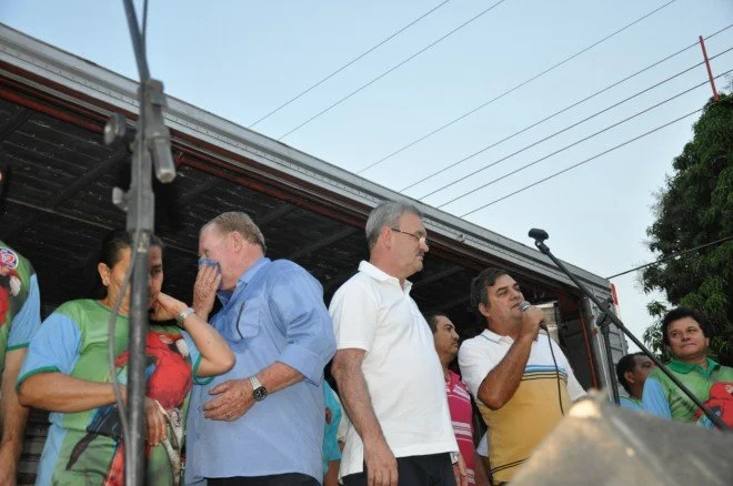 Geraldo participa de caminhada e comício em Douradina