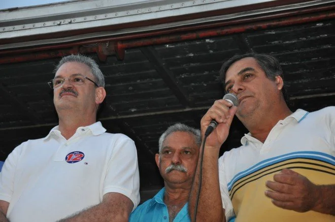 Geraldo participa de caminhada e comício em Douradina