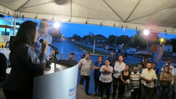 Inauguração Asfalto em Ribas do Rio Pardo