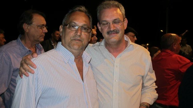 Geraldo participa do comício do candidato Foroni em Rio Brilhante
