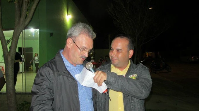 Geraldo participa de comício em Chapadão do Sul