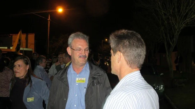 Geraldo participa de comício em Chapadão do Sul