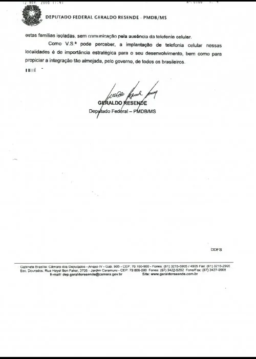 Vivo inicia testes para ativação de torres de telefonia em Itahum e Itamarati