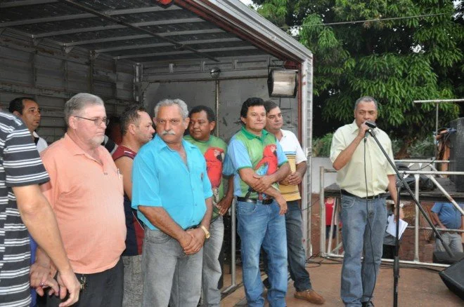 Geraldo participa de caminhada e comício em Douradina