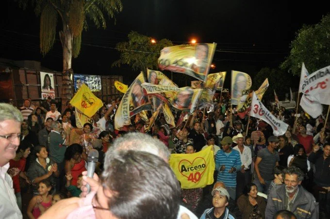 Geraldo participa de reunião em Glória de Dourados