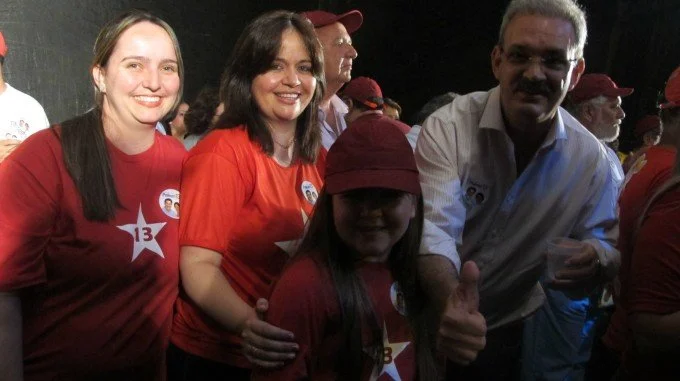 Geraldo participa de comício em Nova Alvorada do Sul