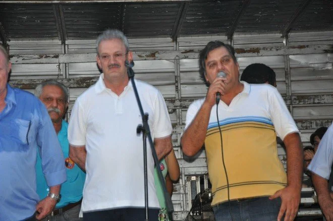 Geraldo participa de caminhada e comício em Douradina