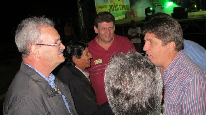 Geraldo participa de comício em Chapadão do Sul