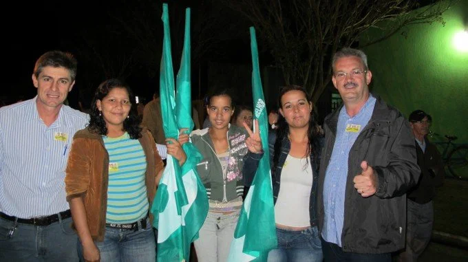 Geraldo participa de comício em Chapadão do Sul