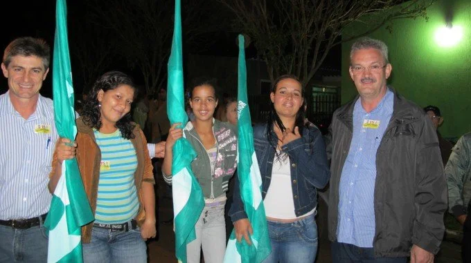 Geraldo participa de comício em Chapadão do Sul