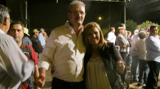 Geraldo participa do comício do candidato Foroni em Rio Brilhante