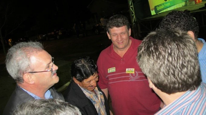 Geraldo participa de comício em Chapadão do Sul