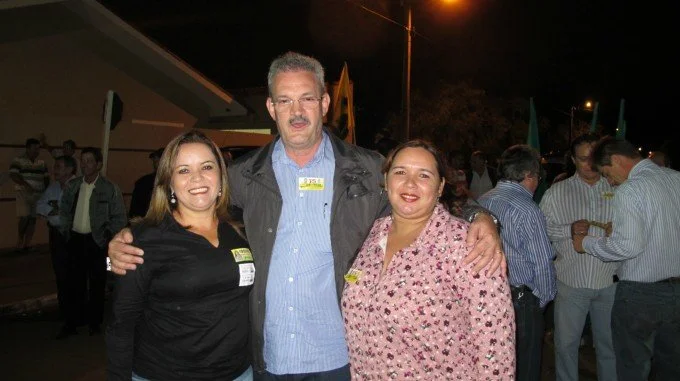 Geraldo participa de comício em Chapadão do Sul
