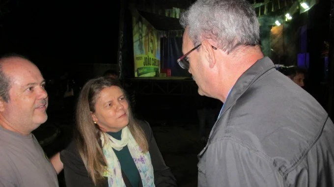 Geraldo participa de comício em Chapadão do Sul